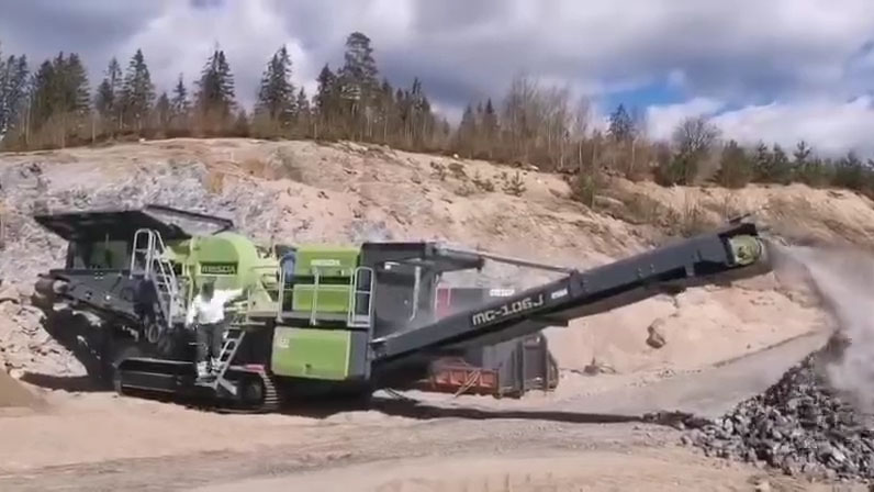 芬兰矿山岩石开采项目